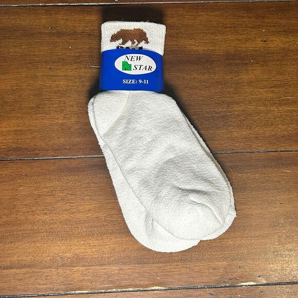 New State California Cali Socks 3 Pair - Picture 1 of 3